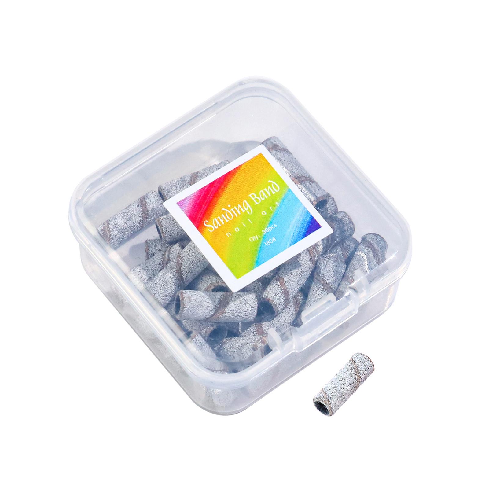 Nail Sanding Bands Sanding Band Shaft Nail Drills Accessories Nail Sanders Drill Nail Drills Heads for Manicure Pedicures