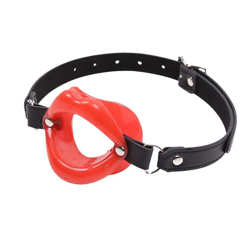 Open Mouth Gag Ball - Drool Trainer & SM Toy for Female Slave