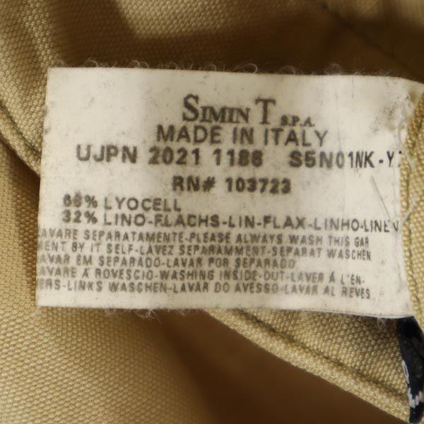 ARMANI JEANS Made in Italy Linen Blend Jacket 40 beige Women Used