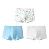 Balabala Boys' Anti-Wedgie Cotton Boxer Briefs 3-Pack