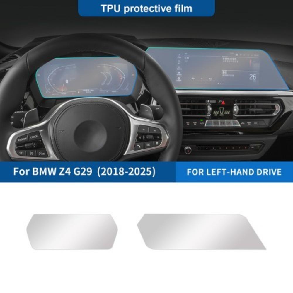 TPU Schutzfolie für BMW Z4 G29 2018-2025 Innenraum Panel Kratzfest Klarer Aufkleber