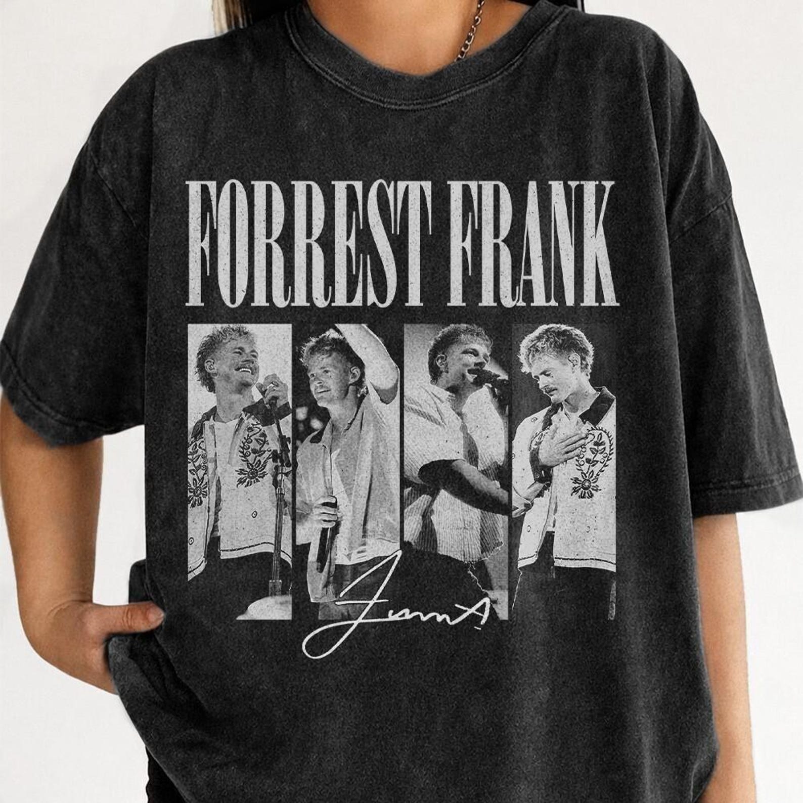 Vintage Forrest Frank Tour 2026 Comfort Color Shirt S