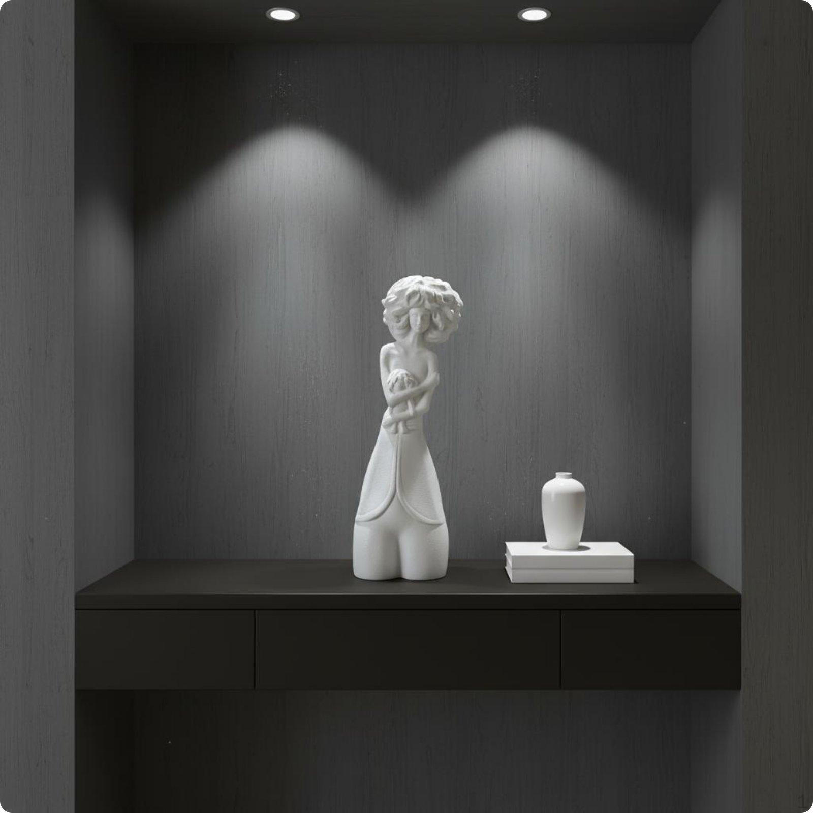 Abstract Woman Statue Modern Minimalist Sculpture