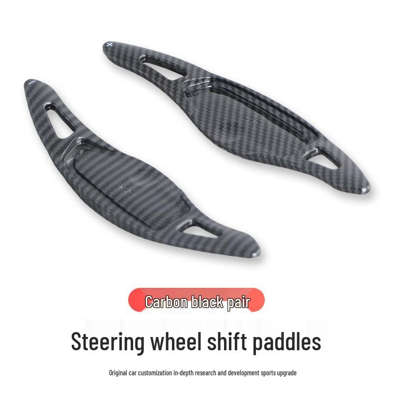Kia Stinger Carbon Fiber Paddle Shifters - Forged Pattern Interior Upgrade