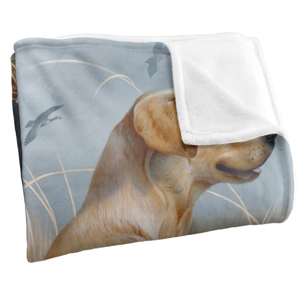JQ Licensing Jg-Jp Silky Labrador Hunting Supersoft Blanket