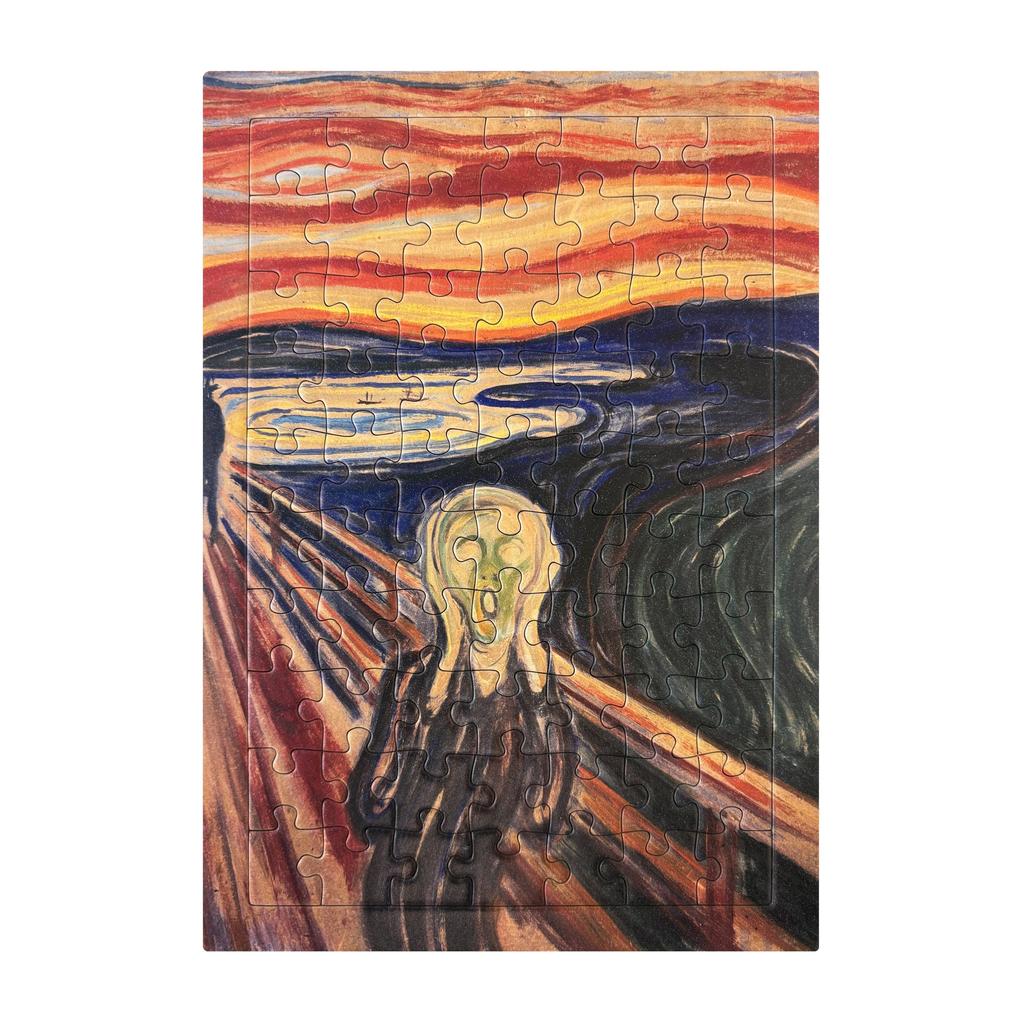 Jigsaw Edvard The B5 70 Pieces Puzzle Munch, Scream, Size,