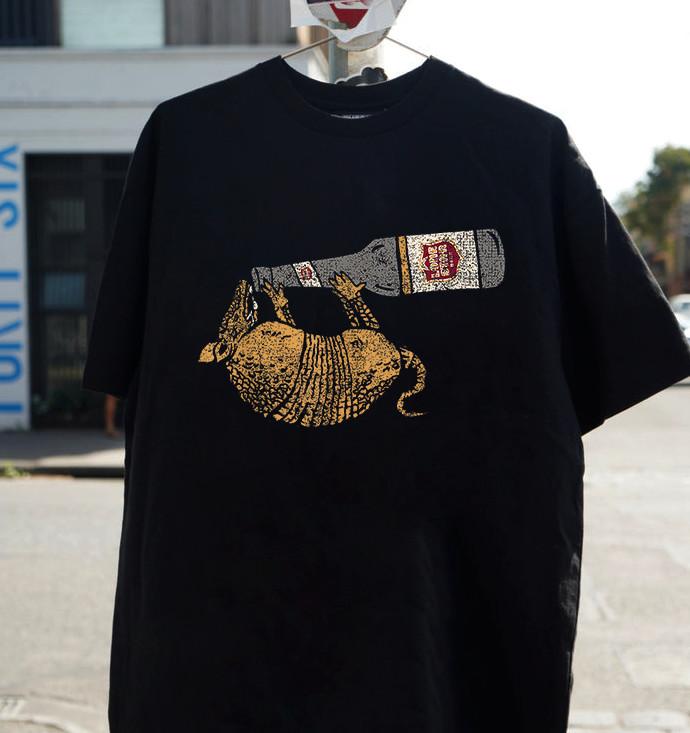 Vintage Style - Texas Armadillo T-Shirt Texas Lone Star Tee, S-5XL S разноцветный