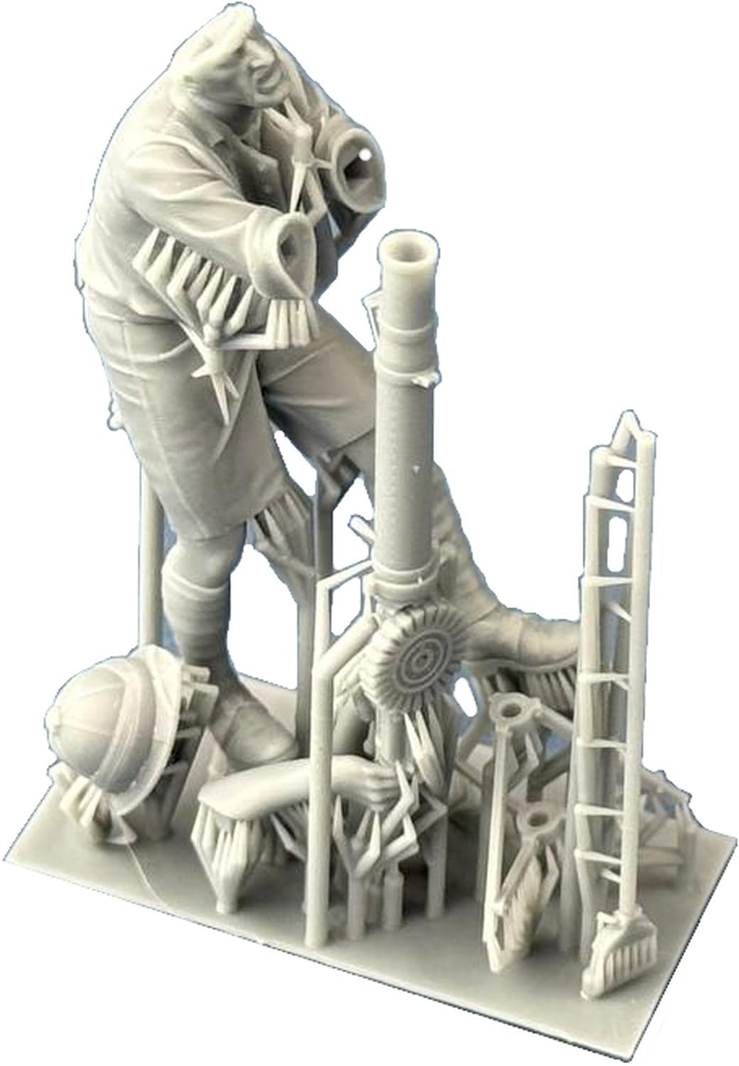 

Copperstate Models 1/35 Scale RAF Armored Truck Crew with Lewis Machine Gun Resin Kit COPF35073 (Person)