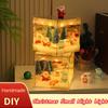 Mirror Christmas Small Night Light DIY Christmas Lights Cute Christmas Gift