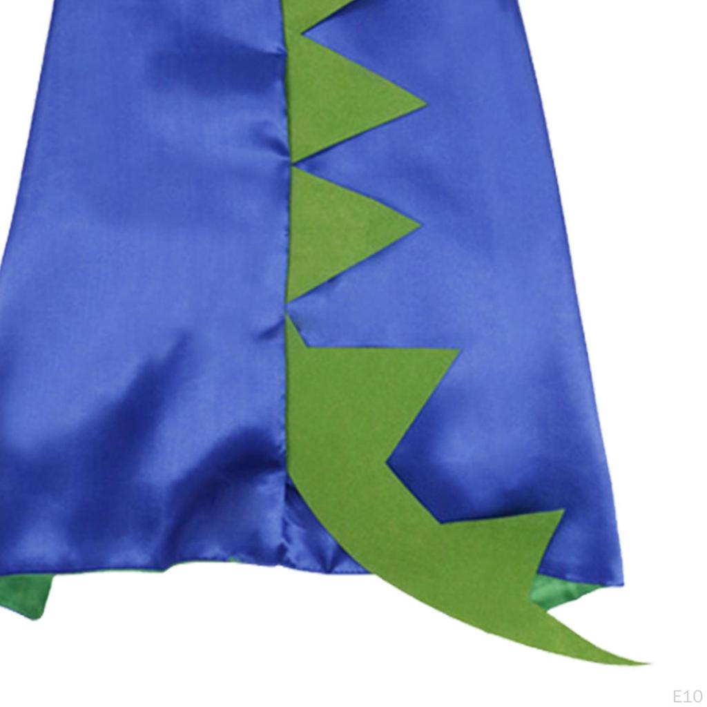Dinosaur Costume Cape Mask Cosplay Accessories Party Robe Halloween Cloak for Fancy Dress Birthday