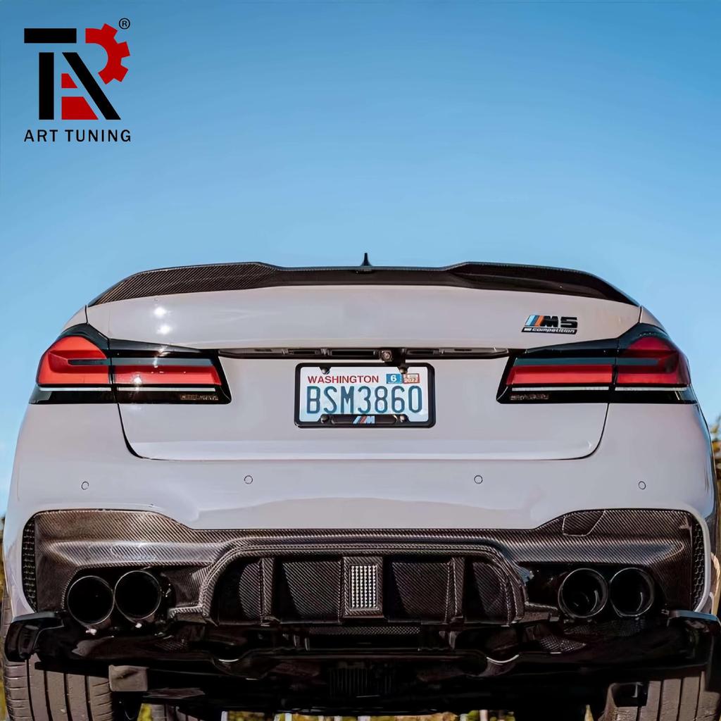 BMW F90 M5 Dry Carbon Fiber Rear Diffuser