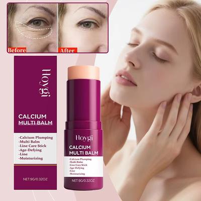 Calcium Volumen Multi-Balsam Koreanischer Hautpflege-Stick Gesichts- & Augencreme Kollagen Tiefenfeuchtigkeitsspendend Anti-Falten Geeignet für Vor dem Make-up