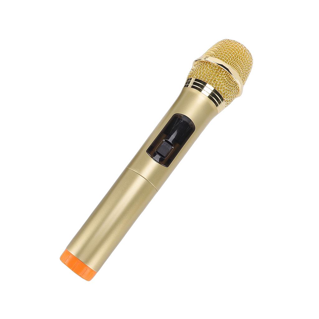 2.4G Wireless Microphone with USB Receiver Handheld Dynamic Mic for Outdoor Speaker Computer Phone Amplifier
