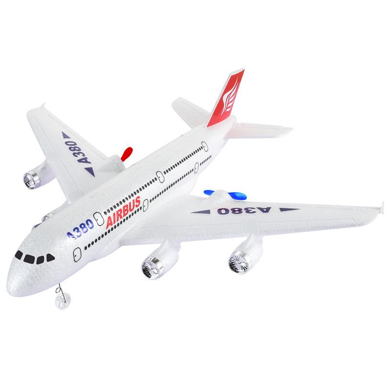A380 Remote Control Two-Channel Foam Glider Electric Model Airplane Toy