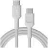 USB-C / USB-C Cable Greencell PowerStream 200cm PD 100W White Braided