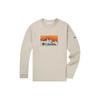 Logo Print UPF50 Sun Protection Loose Long Sleeve T-Shirt Men Tops Khaki XE1739-272