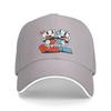 Classic Hot Game Cartoon Cuphead Mugman Baseball Cap for Men Women Breathable Dad Hat Sun Protection