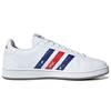 Adidas Grand Court Base Beyond Paint Stroke - White Royal Scarlet Men Sneakers Cloud-White Royal-Blue GX5761