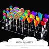 10/21 Holes Candy Rack Clear Cake Lollipop Holder Sturdy Lollipop Stand  Dessert Bar