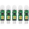 XINGYHENG 5Pcs HC-SR505 Micro Body Sensing Module PIR Motion Detector Switch Module High Power High Efficiency Digital Measurement for Electronic
