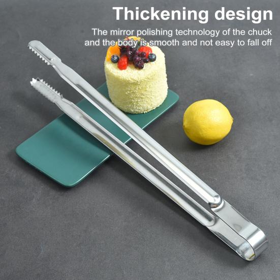 Grillklyper Serveringsklyper Varmebestandig Håndtak Multifunksjonelle Grillklyper for Kjøkken Piknik Grill Gripe Snu Pølser