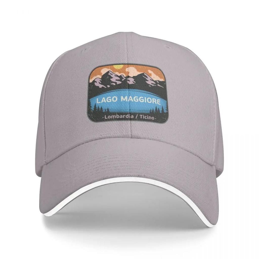 Lake Maggiore, Lago Italy - Switzerland Baseball Cap derby hat foam party Hat Ball Women's Hats For The Sun Unisex's
