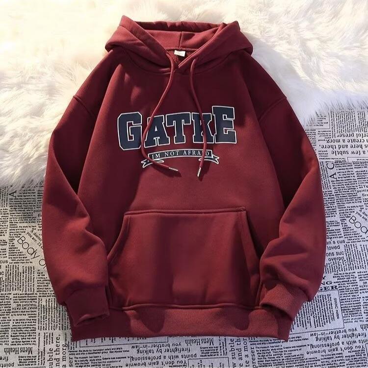 Trendy Unisex Hooded Sweatshirt: Men s Autumn/Winter Loose Fit Casual Jacket 3XL