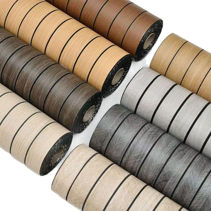 Self-Adhesive Wood Grain Embossed Wall Panel - Waterproof & Moisture-proof Decoration for Living Room.