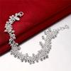 925 Sterling Silver Bracelets Charms Bead Chain Fashion Cute Nice Women Grapes Bracelet Wedding Jewelry Wholesale