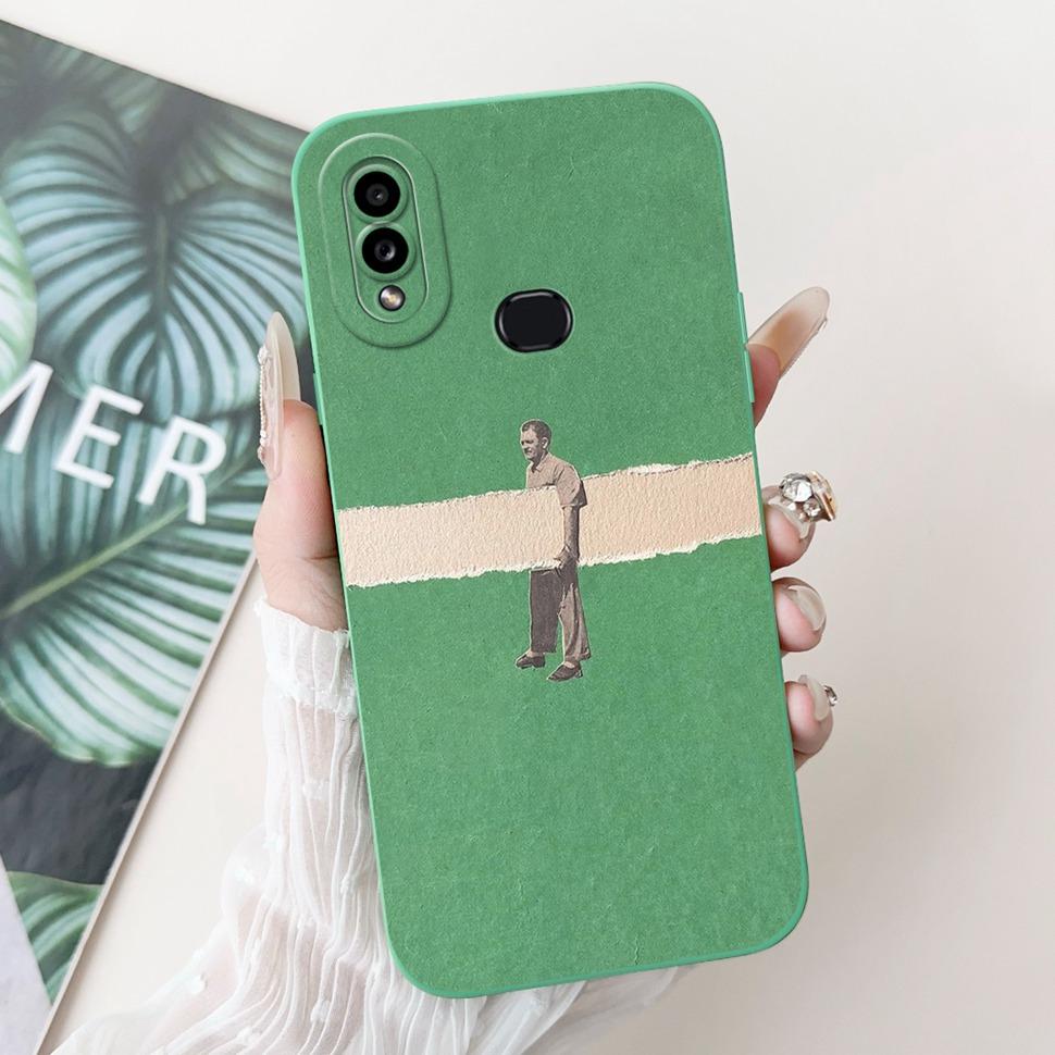 For Samsung A10s Case A 10s Cover SM-A107F SM-A107M Cute Fashion Painted Cover Casing For Samsung Galaxy A10s Fundas Housing TPU