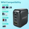 MINIX P3 4-Port GaN Wall Charger with Next-Gen GaN Technology