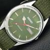 REFURBISHED VINTAGE SEIKO AUTOMATIC 6309A JAPAN MENS GREEN DIAL WATCH A443213-1