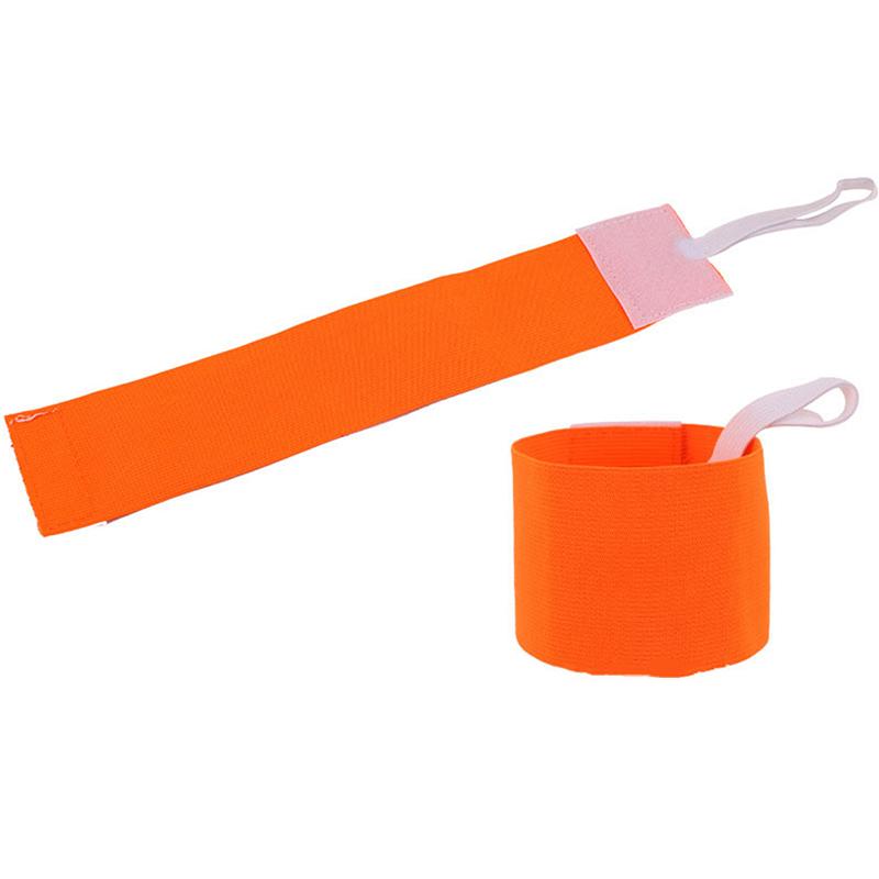 Football Arm Band New Group Armband Football Soccer Solid Color Blank Elastic with Nylon hook and loop Sleeve Badge High Quality
