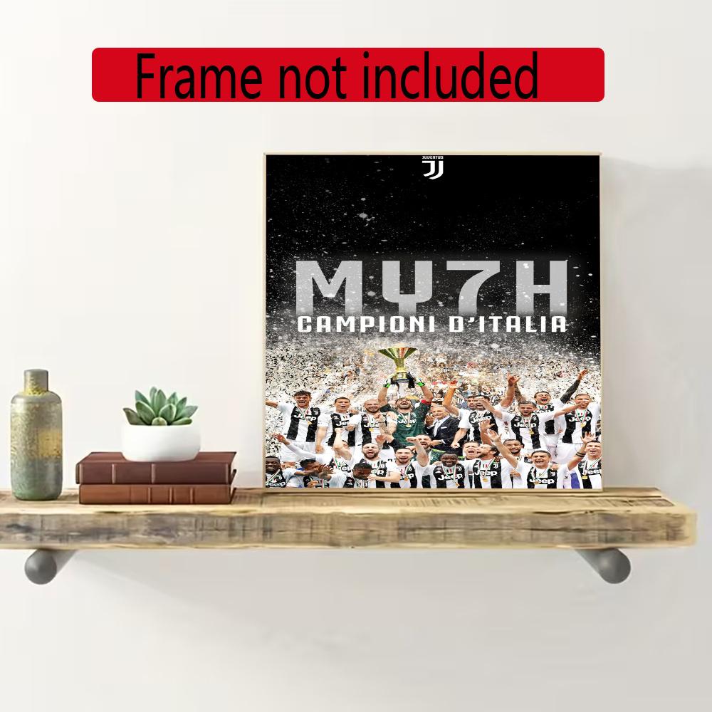 Juventus 5D Diy Diamond Paintings Mosaic Wall Round Diamond Art Painting Kits Embroidery Crystal Accessories Frameless