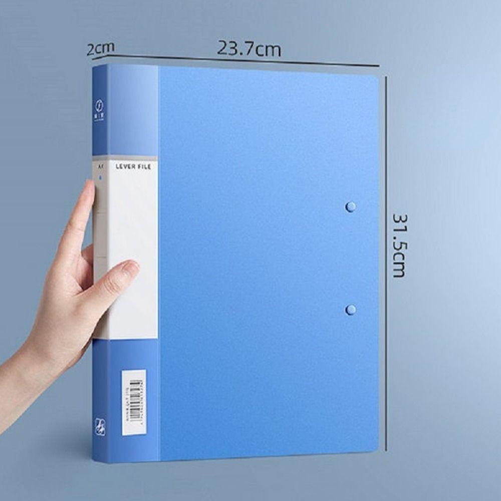 Test Paper Memo Clip Board Loose Leaf Binder Pad Paper Organizer A4 File Folder Clipboard