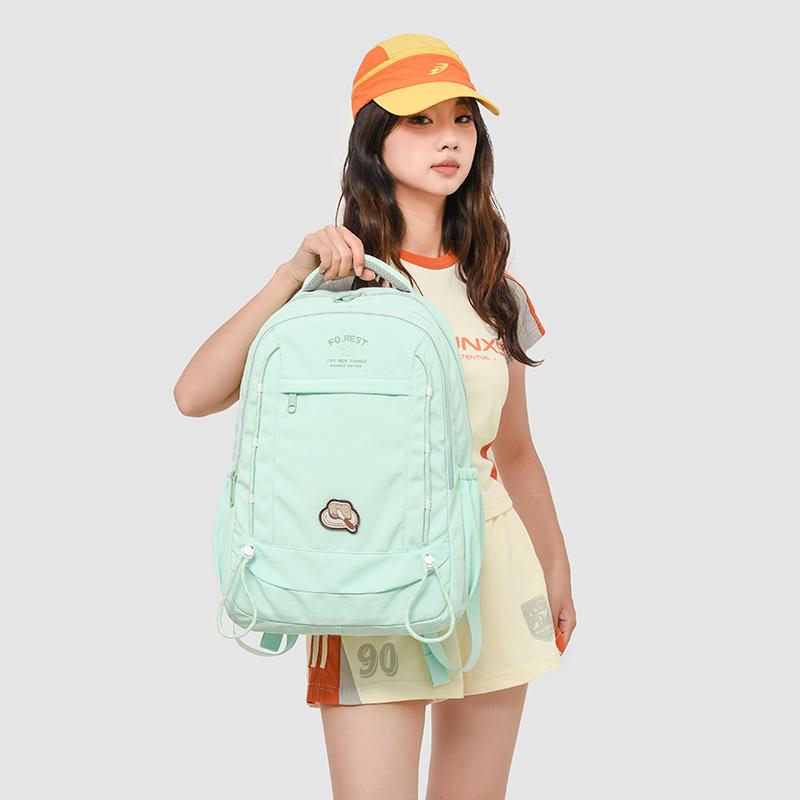 backpack women's large-capacity junior high school high school commuter schoolbag outdoor mountaineering travel backpack men