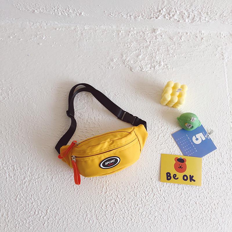 Stylish Kids Crossbody Bag With Breathable Canvas Material In Multiple Colors For 2024