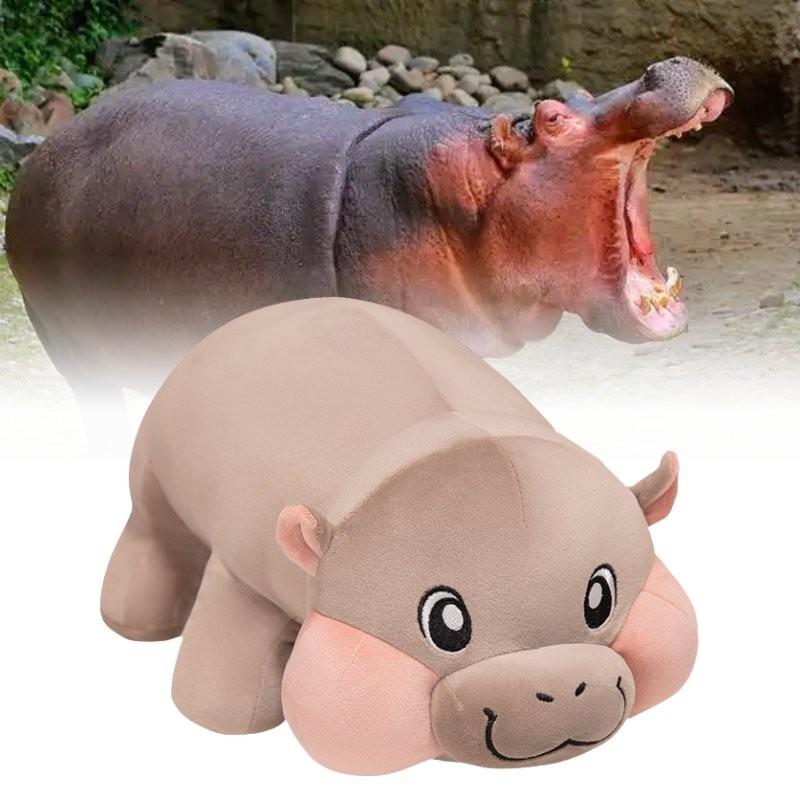 Hippopotamus Plush Toy Room Decoration Ornaments Child Christmas Gift Cotton Pp