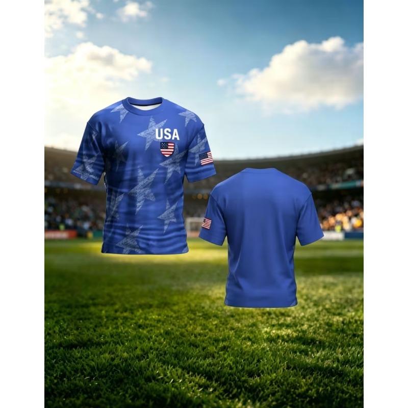 Men's Football Sports T-Shirt