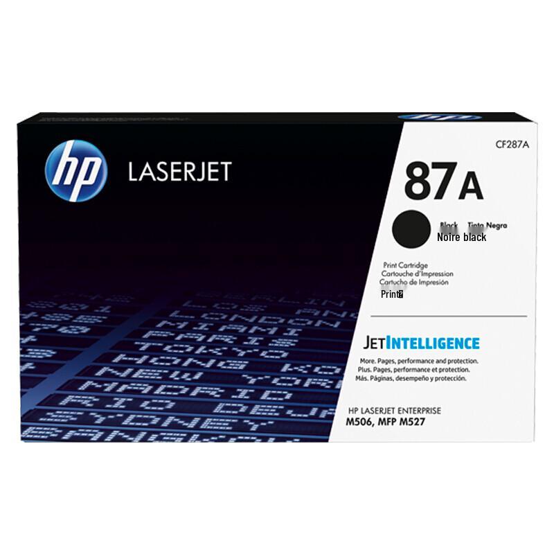 HP 87A (CF287A) Original Black Toner Cartridge