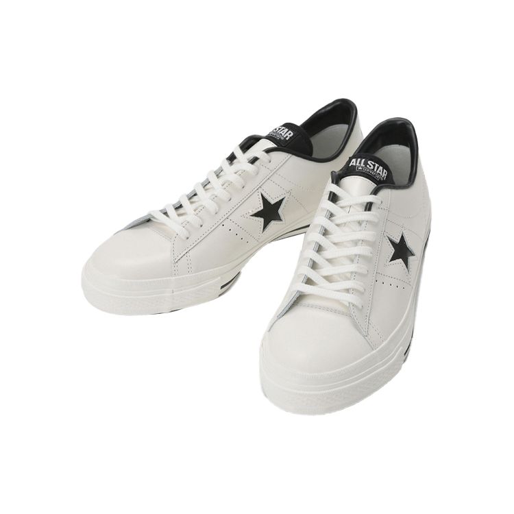 Converse One Star J Made in Japan - White Unisex Sneakers Black 32346510