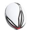 Ballon de rugby numéro 9 Ballon d'entraînement gonflable PVC haute élasticité Ballon de rugby pour match et entraînement quotidien Blanc