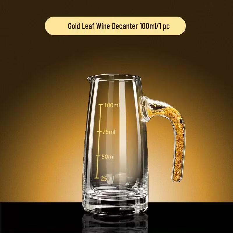 Changqi Luxurious Crystal Gold Foil Baijiu Decanter Set