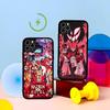 H-Hazbin Hotel Promax Magnetic For iPhone 17 16 14 13 12 11 15 Pro Air Max Plus Phone Case Wireless Charge