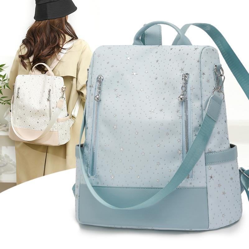 Dual Shoulder Bag, Water-resistant and Casual Women's Bag, Anti-theft, Student Dual Shoulder Bag