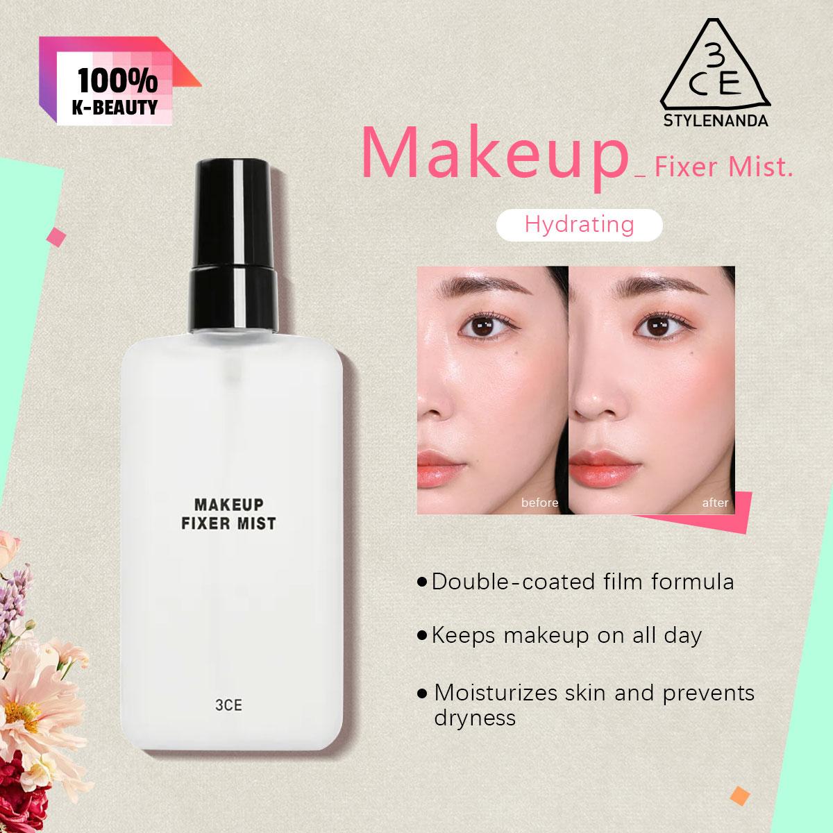 3CE Makeup Fixer Mist 95ml/3.21 fl oz