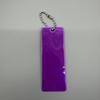 Reflective Star Chasing Keychain: 13 Color Streamer Pendant for Bicycles