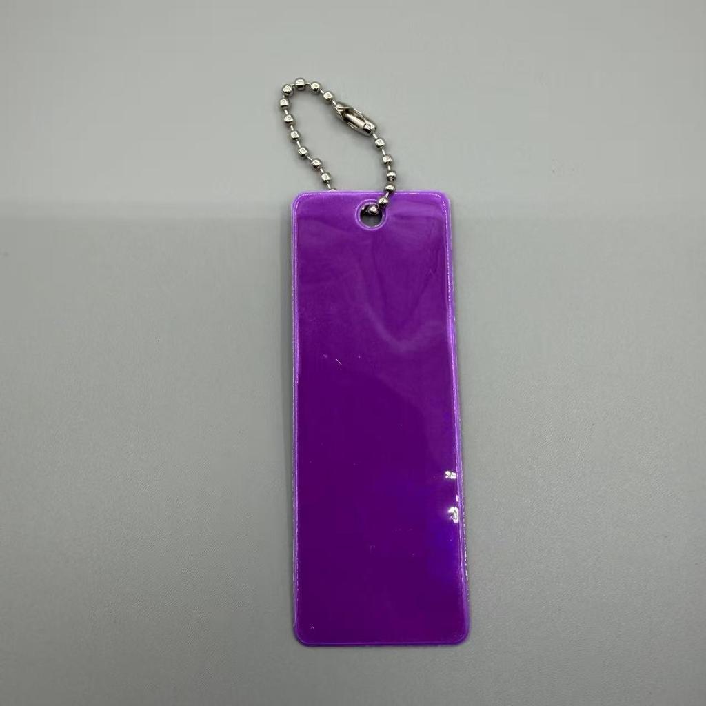 Reflective Star Chasing Keychain: 13 Color Streamer Pendant for Bicycles