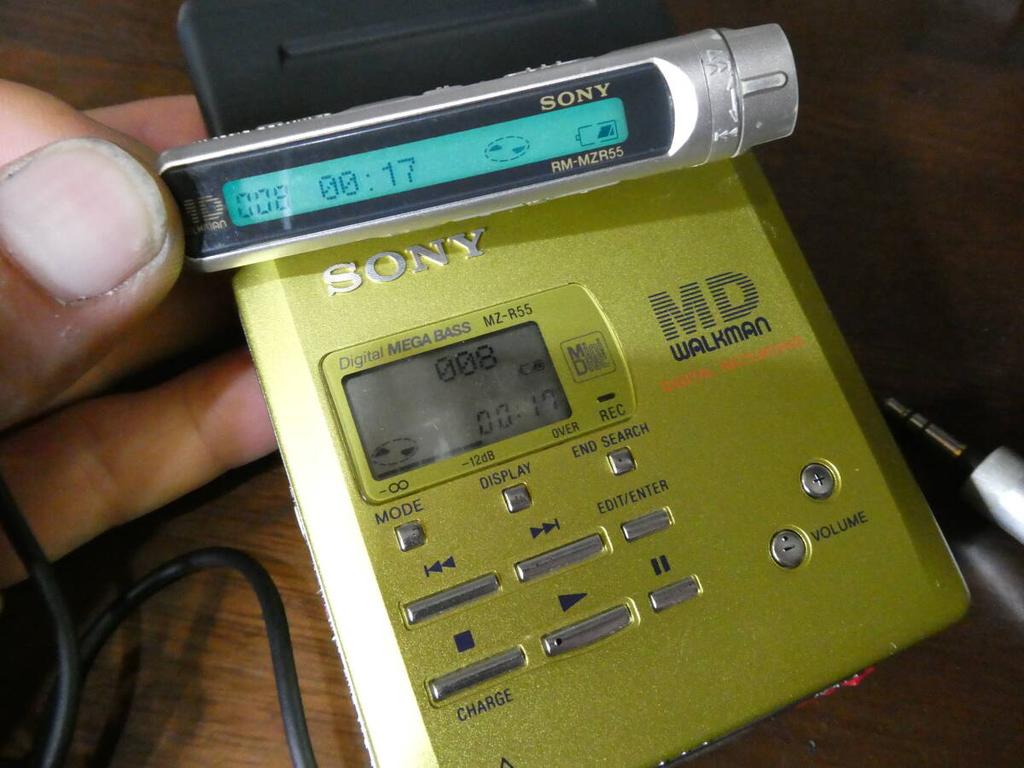 [USED]SONY MD Recorder MZ-R55