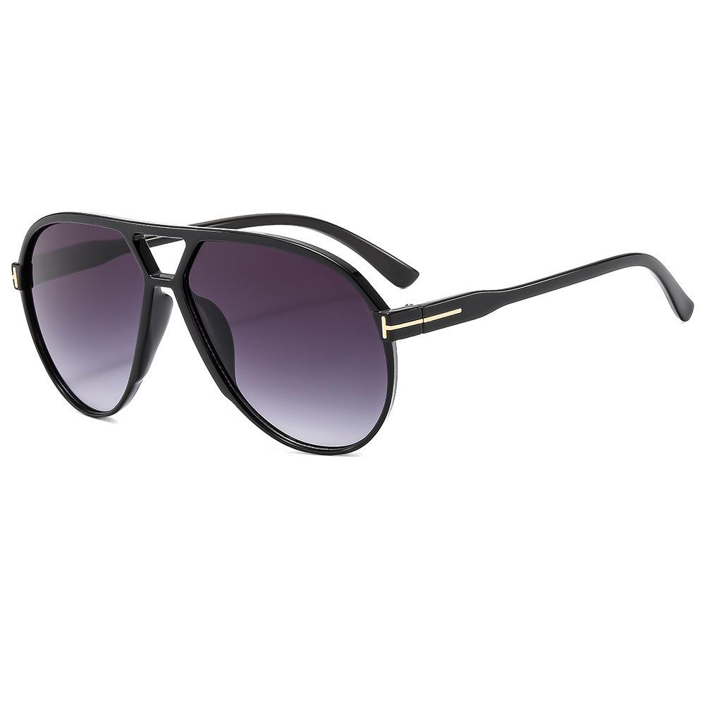 Men's Retro Double-Beam UV Protection Sunglasses for Outdoor and Driving
